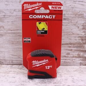 Milwaukee 48-22-1712 12ft Compact Tape Measure
